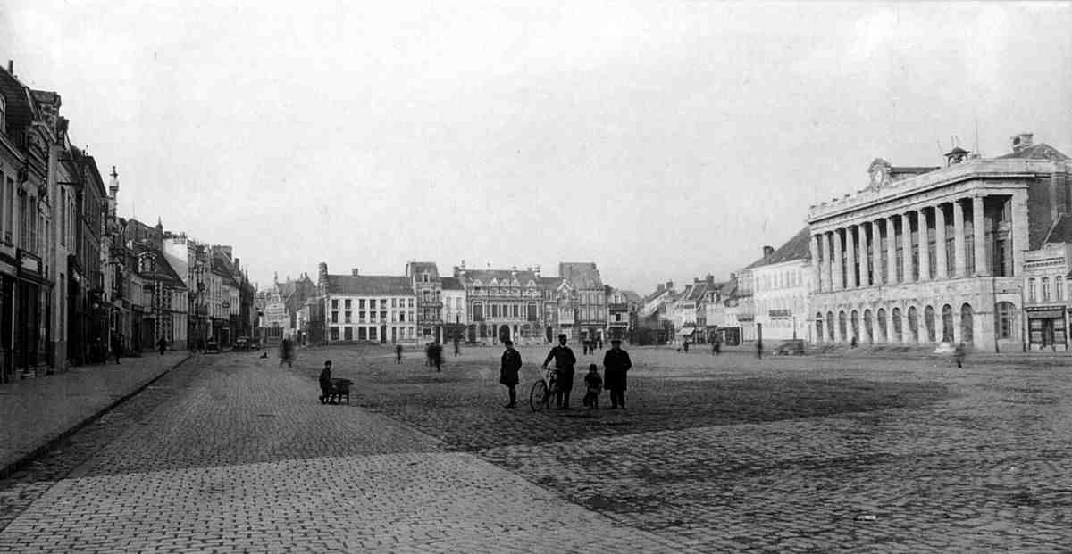 hazebrouck, la, grand, place